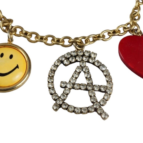 Vintage Iconic Anarchy Moschino chain belt with charms. Must see! - Picture 5 of 5